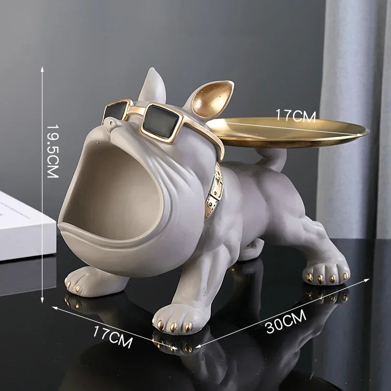 Bulldog Statue