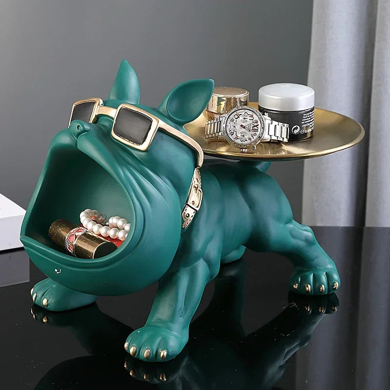 Bulldog Statue