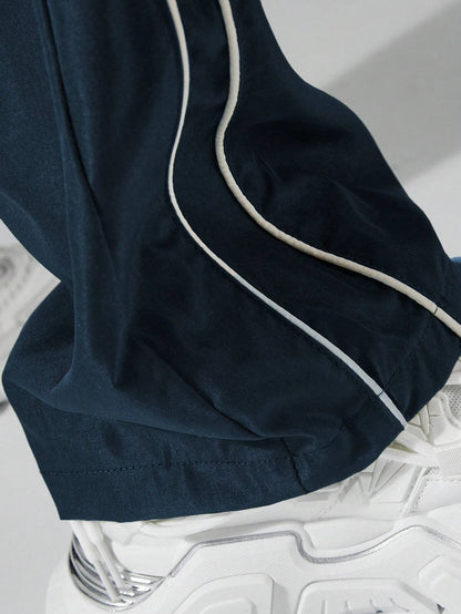 Striped Casual Pants